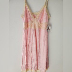 NWT PJ Salvage Intimates Pink Chemise Size L